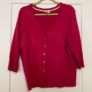 Pink ModCloth cardigan